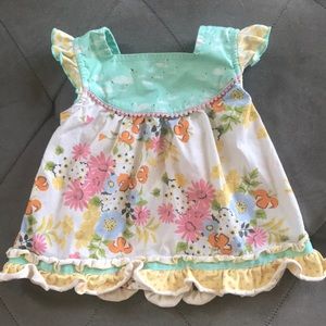 Matilda Jane summer top 6-12 months